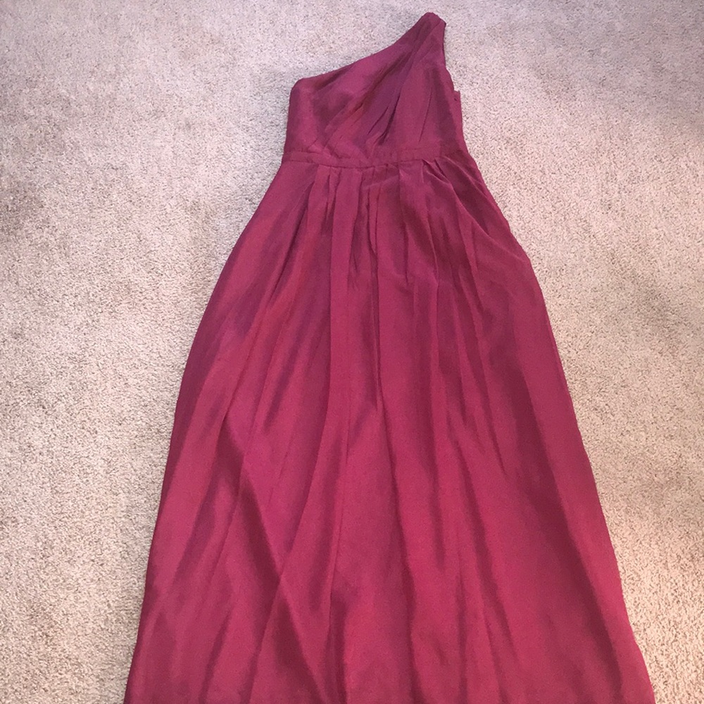One shoulder Weddington Way gown, size 6